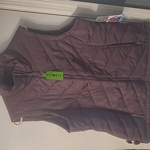 Free Country Quilt Vest Woman Large Fig